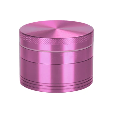 Hot Pink Aluminium 60mm Herb Grinder - 4 Piece