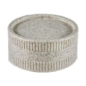 White Hemp Fibre 55mm Herb Grinder