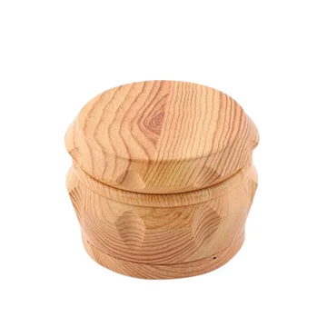 Wooden Faux Drum Light 60mm Herb Grinder