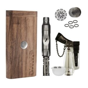 Dynavap M7 Starter Pack with DynaStach Walnut, Honest Single Torch, DynaWax and more [March 2024 Release]