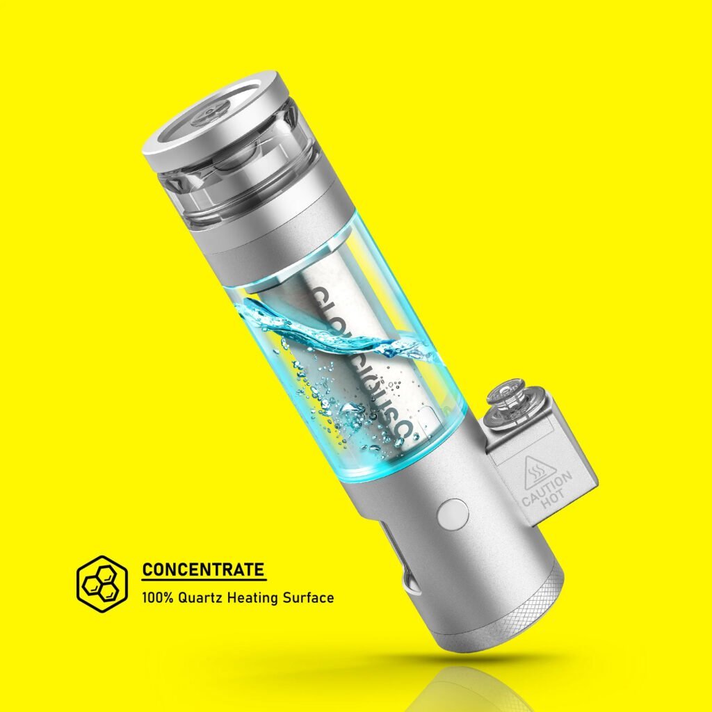 Hydrology9 NX Flower & Concentrate Vaporizer Classic Silver - Image 3