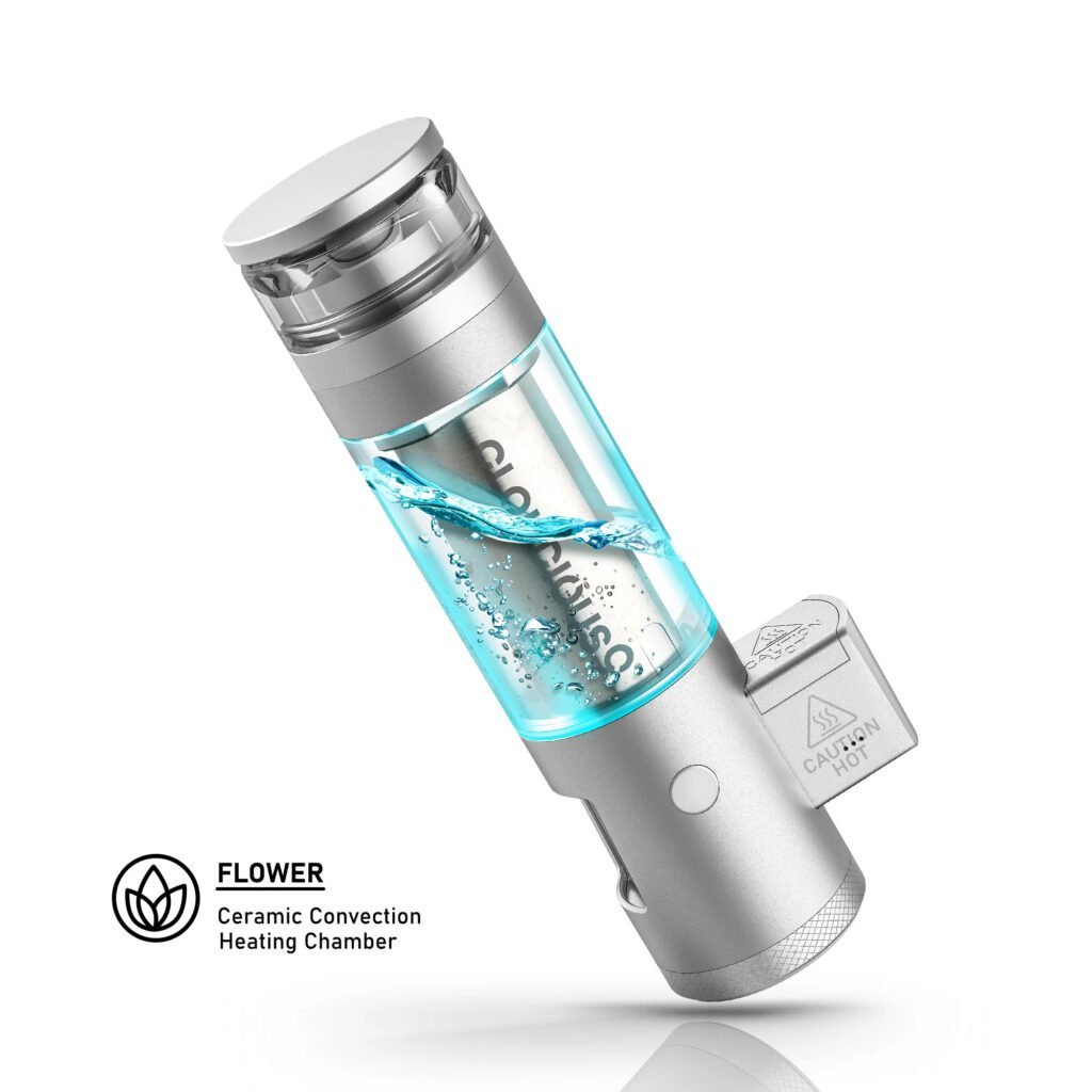 Hydrology9 NX Flower & Concentrate Vaporizer Classic Silver - Image 4