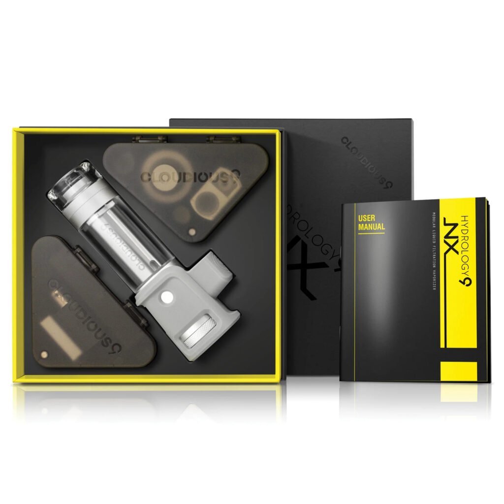 Hydrology9 NX Flower & Concentrate Vaporizer Classic Silver - Image 13
