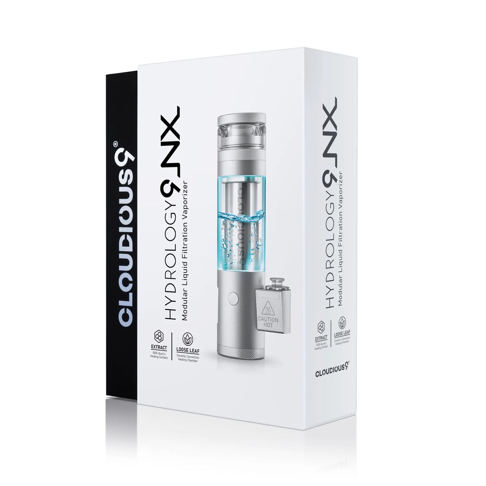 Hydrology9 NX Flower & Concentrate Vaporizer Classic Silver - Image 16