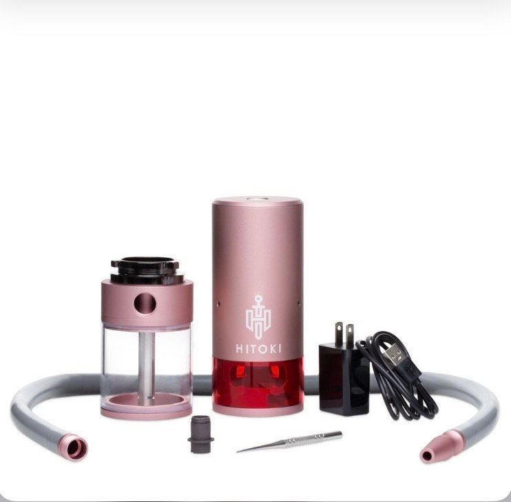 HITOKI TRIDENT V2 LASER BONG – ROSE GOLD - Image 2