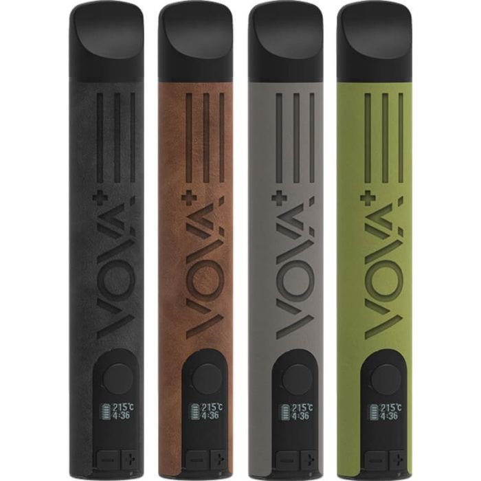 VOVA Plus – Volks Vaporizer – Green Leather - Image 3