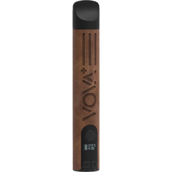 VOVA Plus – Volks Vaporizer – Brown Leather - Image 2